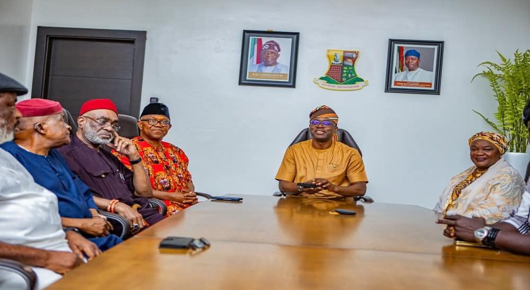 Earlier today, we welcomed my brother, His Excellency Peter Obi and his entourage who visited us in Ibadan. The visit gave us an opportunity to discuss the coalition as well as other important matters regarding the state of our dear country, Nigeria.